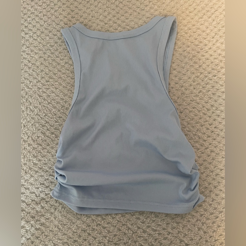 Blue tank